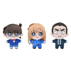 名探偵コナン マスコット 世良＆松田＆萩原 全3種セット（江戸川コナン 萩原千速 横溝重悟）