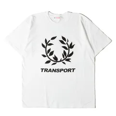 【美品】TRANSPORT トランスポート Tシャツ ホワイト 白 サイズ:L | 復刻モデル 月桂樹ロゴ クルーネック Tシャツ | 半袖 ショート ハーフ スリーブ カットソー【メンズ】【中古】のサムネイル