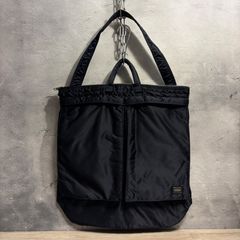 A751【美品】ポーター／タンカー　ヘルメットバッグ　ショルダー　ナイロン　黒 A751【美品】ポーター／タンカー ヘルメットバッグ ショルダー