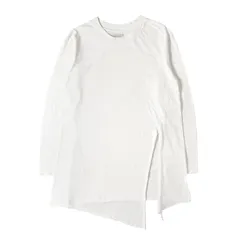 BED.J.W FORD ベッドフォード カットソー ホワイト 白 サイズ:1 | スリット 変型 カットソー | トップス Tシャツ 長袖 | 日本製【メンズ】【中古】のサムネイル