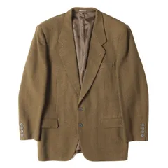 Christian Dior クリスチャンディオール ジャケット ブラウン 茶 サイズ:M | 90s MONSIEUR ヘリンボーンウール テーラードジャケット | 上着 アウター ブレザー【メンズ】【中古】