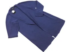 新品 nano universe ナノユニバース ニット ロング カーディガン sizeM/紺 ■◇ メンズ