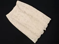 LOUNIE ルーニィ 総レース タイト スカート size38/オフホワイト ■◇ レディース