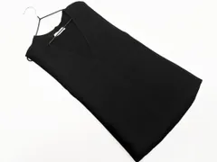 NEWYORKER ニューヨーカー Vネック ニット ベスト sizeL/黒 ■◇ レディースのサムネイル