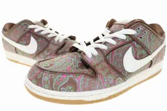 ナイキ NIKE SB DUNK LOW PRO PRM BROWN PAISLEY 29cm DH7534-200 エスビー ダンク ロー ブラウン ペイズリー 【ブランド古着ベクトル】【中古】▲■250211