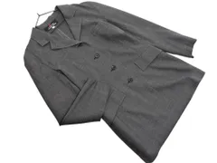 yoshie inaba ヨシエイナバ ウール混 ロング ジャケット size7/グレー ■◇ レディースのサムネイル