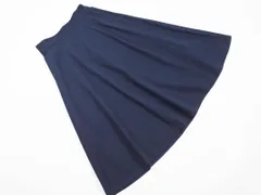 BEAUTY & YOUTH ビューティ&ユース ユナイテッドアローズ Aライン 台形 スカート sizeS/紺 ■◇ レディース