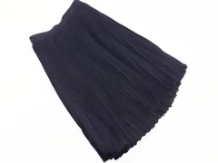 NINA RICCI ニナリッチ プリーツ スカート size9/紺 ■◇ レディースのサムネイル