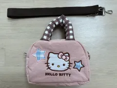 サンリオ ハローキティ トートバッグ ピンク + ショルダー クロスバッグ 紐 セット 新品