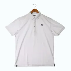 フィラゴルフ | LLサイズ | メンズ 半袖ポロシャツ ホワイト系 春夏【中古】ゴルフウェア