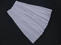 LOUNIE ルーニィ ロング フレア スカート size38/水色 ■◇ レディース