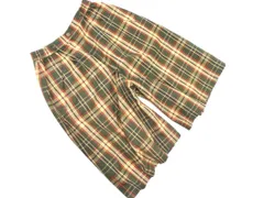 DAKS ダックス チェック キュロット パンツ size66/グリーン ■◇ レディースのサムネイル