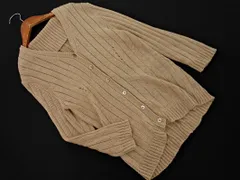 23区 リネン100% カーディガン size38/ベージュ ■◇ レディース