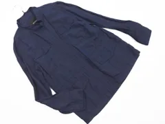 BOSCH ボッシュ リネン混 ジャケット size36/紺 ■◇ レディースのサムネイル