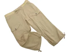 adidas アディダス 七分丈 パンツ sizeM/カーキ ■◇ レディース