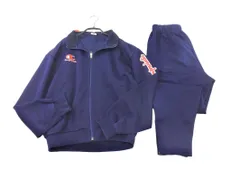 Champion チャンピオン ロゴ刺 ジャージ上下 セットアップ size0/紺 ■◇ メンズ