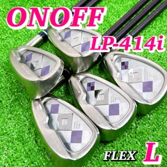 ONOFF オノフ レディース アイアンセット 5本 L 初心者 LP-414i 入門 ゴルフクラブ カーボンシャフト 6-9Pのサムネイル
