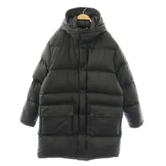 モンクレール MONCLER ダウンコート フード付き 3 ブラック /ES ■GY18