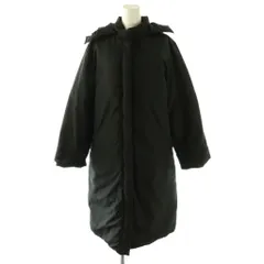 マックスマーラ ウィークエンドライン MAX MARA WEEKEND LINE ダウンコート アウター フード付き 40 ブラック /DF ■GY18のサムネイル
