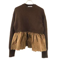 CECILIE BAHNSEN セシリーバンセン 25AW BERA JUMPER RECYCLED CASHMERE ニットトップス BLM-55090-B ブラウン Sのサムネイル