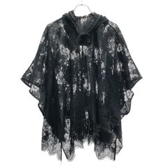 Qutie Frash キューティーフラッシュ コウモリポンチョ 蜘蛛メッシュ