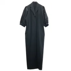 RIM.ARK リムアーク 25AW MA-1 sleeve H/S OP ボンバーワンピース 460IAN33-0701 ネイビー 36のサムネイル