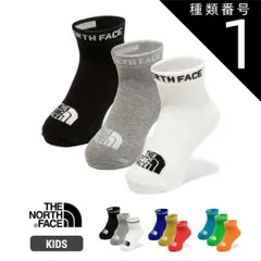 種類1：(MG)マルチカラーグリーン/JL ザ・ノース・フェイス アンクルソックス 3足セット ジュニア キッズ 子供 アンクル3P NNJ82310 MK THE NORTH FACE ザ・ノース・フェイス SOCKS メール便 [230920]