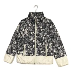 中古 レディース キャロウェイ Callaway フルジップアウター M グレー系 2WAY 中綿 総柄 ダブルジップ