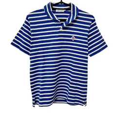【一点物】Arvor Marèe アルボーマレー メンズ トップス 半袖 ポロシャツ ボーダー柄 ０サイズ J2のサムネイル