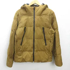 D■ワークマン/WORKMAN HD002 WASHABLE FUSION ダウンジャケット JKT【M】黄系/MENS/16Y【中古】のサムネイル