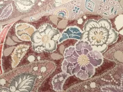 平和屋着物■上質な小紋　辻が花　正絹　逸品　CABE3452ev