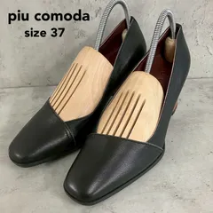 piu comoda ピュコモダ パンプス ブラック 黒 size37 6010154004 太ヒール チャンキーヒール スクエアトゥ ローカット シューズ 靴 アーバンリサーチ セレクトショップ ストリート モード カジュアル オフィス ★ ■■のサムネイル