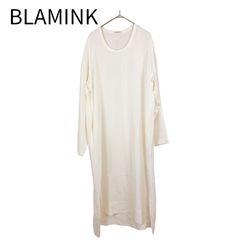 BLAMINK ブラミンク シルク シアー ワンピース ホワイト 36 - メルカリ