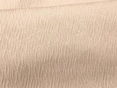 平和屋着物■上質な色無地　立涌地紋　水柿色　正絹　逸品　CABF1117fb