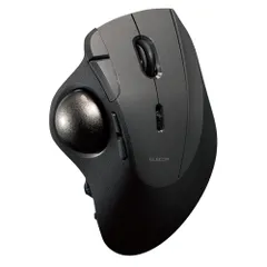 エレコム トラックボールマウス IST PRO 静音 マルチ接続 Bluetooth 無線2.4GHz 有線 最大6台切替 ベアリング支持 10ボタン チルトホイール オンボードメモリのサムネイル
