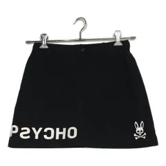 中古 レディース サイコバニー Psycho Bunny スカート 1(S) 黒 ブラック 一体型インナーパンツのサムネイル