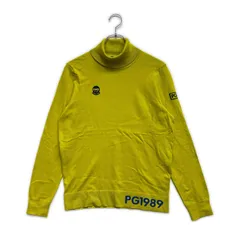 中古 レディース パーリーゲイツ PEARLY GATES セーター 1(M) マスタード 黄系 タートルネック