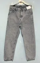 UNIQLO ユニクロ メンズ デニム ズボン 新品 秋冬 ワイドフィットジーン カジュアル グレーウォッシュ M 30