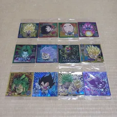 ドラゴンボール 超戦士シールウエハース超 激突の戦士たち １２枚