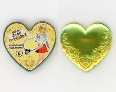 【中古】プリティーリズム S03-34[フェミニン]：ゴールドハートネックレス