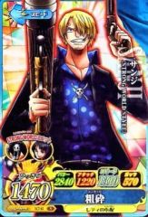 ONE PIECE エッチングカード カードダス マスターズ サンジ 希少