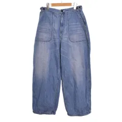 ナナミカ nanamica Denim Work Pants デニムワークパンツ ジーンズ 32 青 ブルー SUCS411のサムネイル