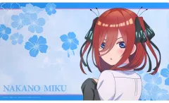 【中古】サプライ 映画『五等分の花嫁』 描き下ろしイラスト 中野三玖 衣装交換ver. プレイマット