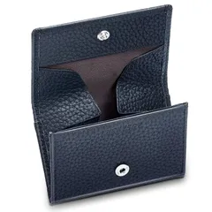 【新品】 [LUCKYSGY] 小銭入れ メンズ 本革 コインケース レディース 財布 小さい ボックス型 ボタン式 カード入れ付き 硬貨35枚収納（レイシ牛革-ブラック） 1