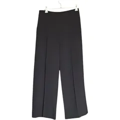  Demi-Luxe ビームス beams デミルクスビームス　 ロングパンツ  ブラック 黒 ワイド レディース36【DD150】