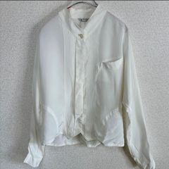 日本製 si-si-si ワイド ゆったり プリーツ シャツ ブラウス - メルカリ