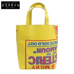 HYSTERIC GLAMOUR ヒステリックグラマー DIZZA＆MILKY トートバッグ レディース イエロー