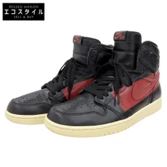 NIKE ナイキ 美品 Air Jordan 1 Retro High OG Couture クチュール レザー シューズ メンズ ブラック×レッド 28cm BQ6682-006 10(US)
