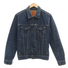 リーバイス Levi's 72334 デニムジャケット Gジャン S インディゴブルー 長袖 フラップポケット /ML