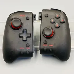【動作確認済み】HORI Nintendo Switch グリップコントローラー for Nintendo Switch クリアブラック ジョイコン GE2